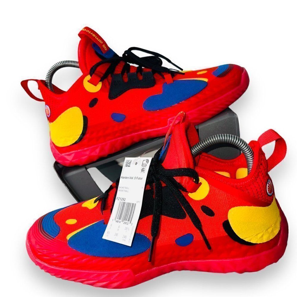 Adidas Harden Vol. 5 'McDonalds All American Game' FZ1292 Youth 6.5 Women's 7.5‎